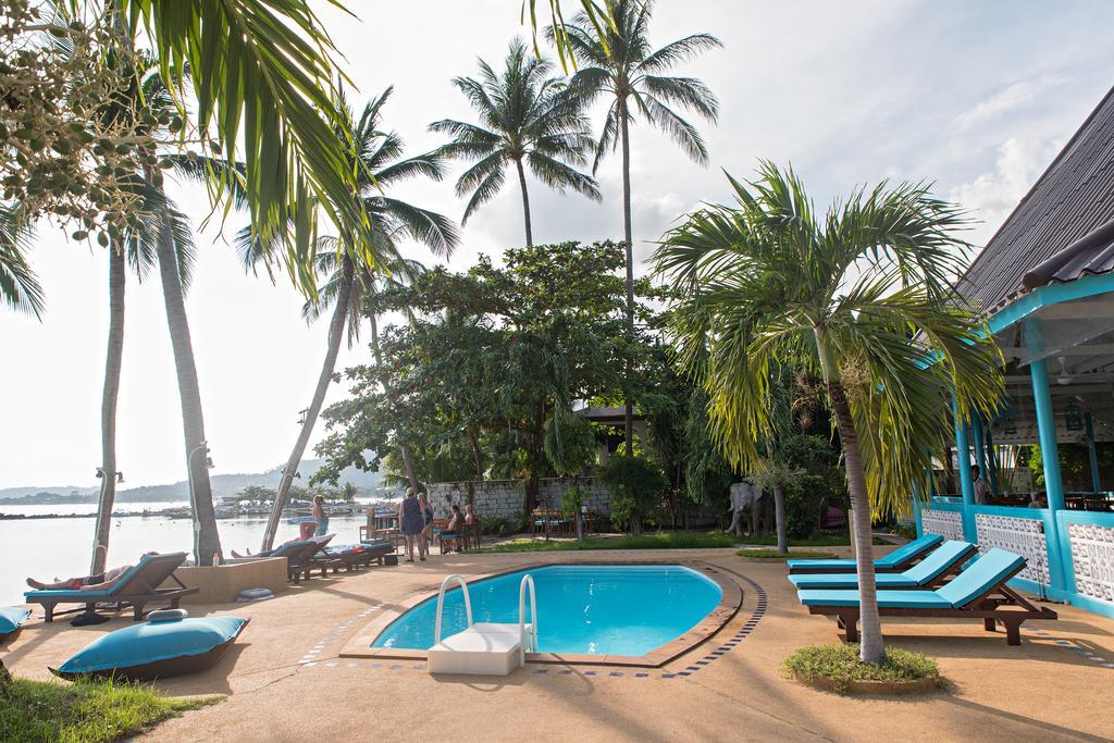 Blu' Beach Bungalows Lamai Beach  Exteriör bild
