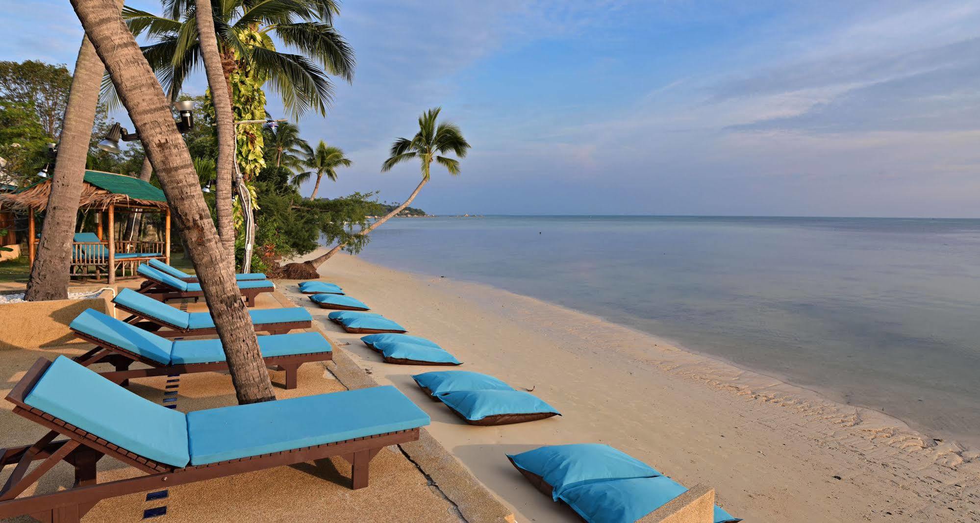 Blu' Beach Bungalows Lamai Beach  Exteriör bild